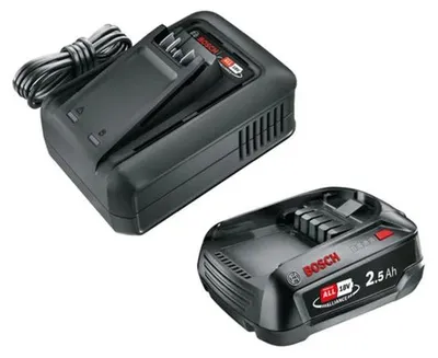 Obrázok produktu pre Gardena 14913-20, Súprava batérie a nabíjačky, Lítium, 2,5 Ah, 18 V, Gardena, Čierna