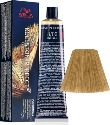 Produktbild von Wella Koleston Perfect ME+ Rich Natural, 8/00, Frauen, 60 ml, Glanz, Tube, Box