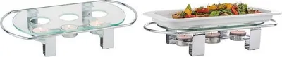 Produktbild von APS Speisenwärmer, 3-flammig, (B)340 x (T)180 x (H)60 mm