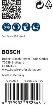 Produktbild von EXPERT SDS plus-7X Hammerbohrer-Set, 6x100x165 mm, 50-tlg.