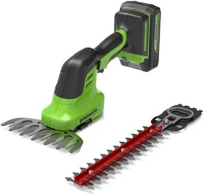 Produktbild von Greenworks Gras- und Heckenschere 24V - ohne Akku und Ladegerät