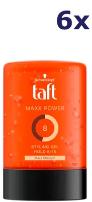Zdjęcie produktu dla 6 szt. Taft Maxx Power Gel – butelka (300 ml)
