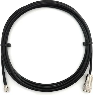 Immagine prodotto di cavo coassiale da 5 m con spina mini UHF a PL259 RG58 - Cavo di prolunga mini UHF a bassa perdita da 5 metri - Cavo antenna PL per antenne radio CB radio HAM radio SWR radioamatoriale