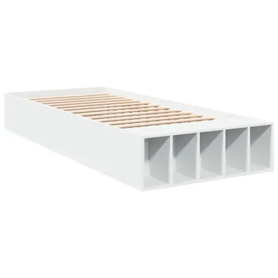 Produktbild von Bettgestell Weiß 75x190 cm Holzwerkstoff