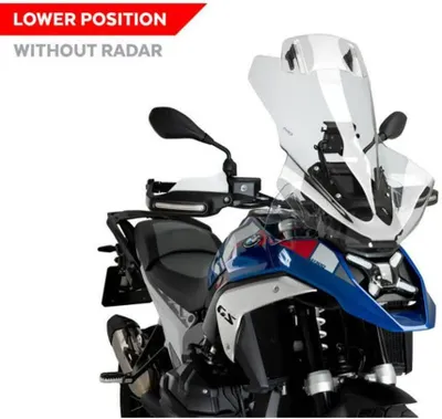 Produktbild von PUIG Touring-Windschutzscheibe mit klarem Deflektor für BMW