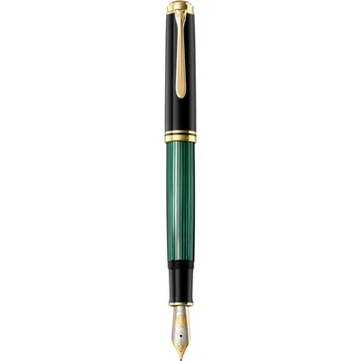 Obrázek produktu pro Pelikan 987602 Plnicí pero Pelikan "Souverän 1000", černá/zelená, B