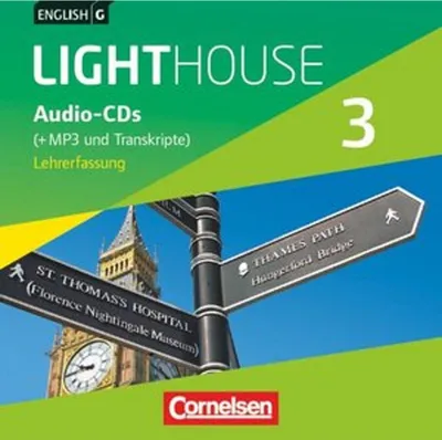 Produktbild von English G LIGHTHOUSE 3: 7. Schuljahr. CDs. Allgemeine Ausgabe. Vollfassung