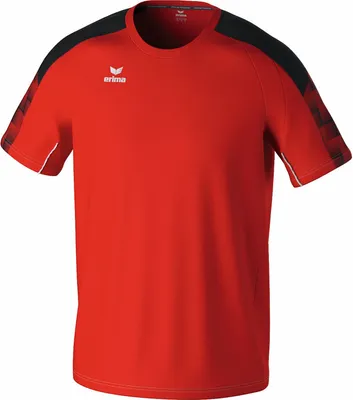 Produktbild von Erima Evo Star T-Shirt Rot/Schwarz