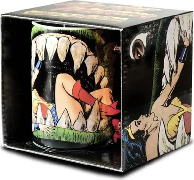 Produktbild von Logoshirt DC Comics Tasse Wonder Woman Jaws Of The Leviathan