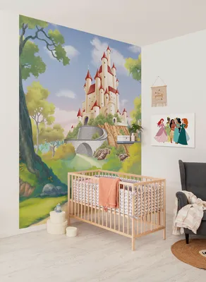 Produktbild von Komar Keilrahmenbild - Disney Princesses Together - Größe: 60 x 40 cm