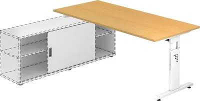 Zdjęcie produktu dla Stół biurko dodatkowe OSE19, 180 x 80 cm
