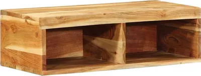 Obrázek produktu pro Nástěnná TV skříňka 60 x 30 x 19 cm masivní akáciové dřevo