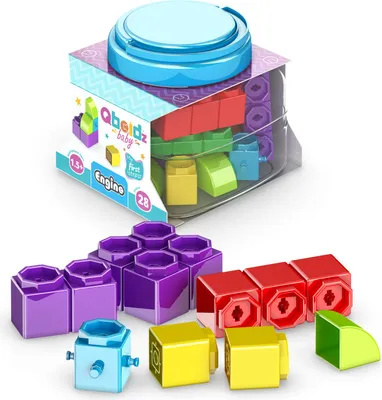 Zdjęcie produktu dla ENGINO BABY QBOIDZ - MOJE PIERWSZE KROKI zestaw mały