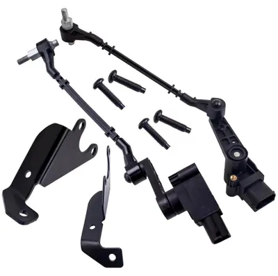 Immagine prodotto di 2 sensori di livello per sospensioni pneumatiche Range Rover MK3 4.4 - Sensori di livello per assetto - Ricambi per RQH500421, RQH500420, LR020627, RQH000121