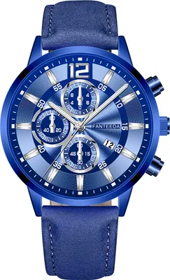 Produktbild von NI-11716 Herrenuhr Blau/Silber 2 – Sportlich & Elegant KP11716
