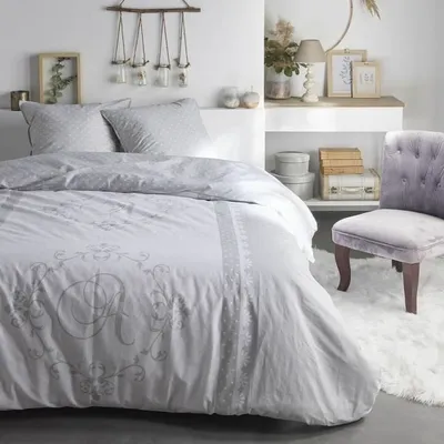 Image de Parure de lit double - TODAY - Sunshine 15,30 - 220 x 240 cm - 100 % coton imprimé
