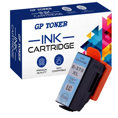 Zdjęcie produktu dla Tusz do Epson 378XL XP-8000 8005 8500 8600 Light Cyan