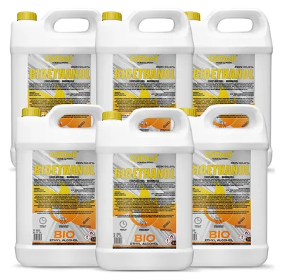 Produktbild von Bioethanol Geruchlos 96,6% 30L für Kamin Universal Rauchfrei und Rußfrei GiDeli