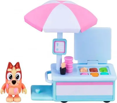 Obrázek produktu pro Bluey Zmrzlinový vozík 90122 Figur Rosa Rosa Jedna velikost