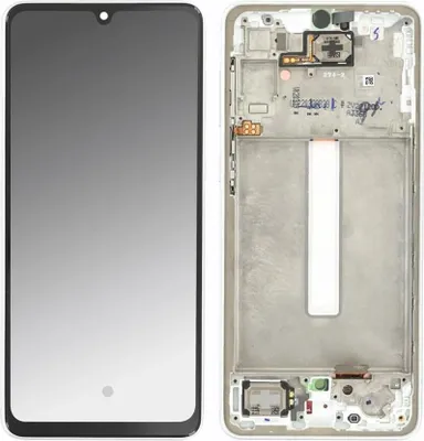 Produktbild von Original Super AMOLED Display Touchscreen Bildschirm Rahmen Awesome Weiß für Samsung Galaxy A33 5G A336B