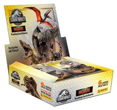 Produktbild von Jurassic World Roar Trading Cards Flow Packs Display (24)