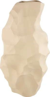 Produktbild von GILDE Vase Kegel Olbia beige H. 38,5 cm, 59694
