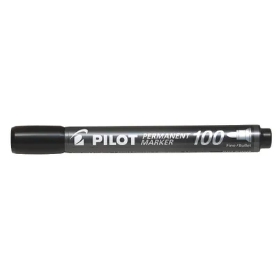 Zdjęcie produktu dla PILOT SCA-100-B Marker permanentny czarny 1,0 mm