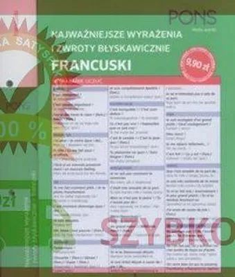 Obrázek produktu pro Najważniejsze wyrażenia i zwroty błysk. Francuski - praca zbiorowa