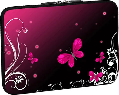 Produktbild von PEDEA Design Schutzhülle: butterfly 15,6