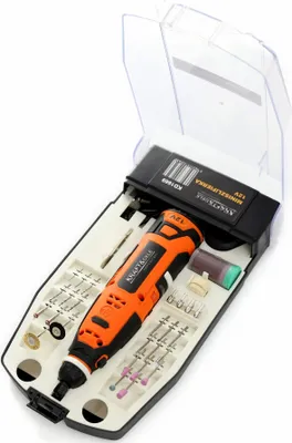 Immagine prodotto di Kraft & Dele KD1669 mini smerigliatrice rettilinea 12V con accessori