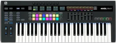 Immagine prodotto di Tastiera MIDI Novation 49SL MKIII Nero