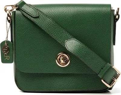 Produktbild von dR Amsterdam Umhängetasche | Leder Schultertasche | Damenhandtaschen | Damen Crossbody Tasche | Mint - 1103604 Green