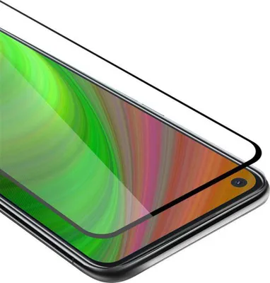 Produktbild von Cadorabo Panzerfolie für Oppo A52 Schutzfolie in Weiß Vollbild Folie Tempered Display Schutzglas