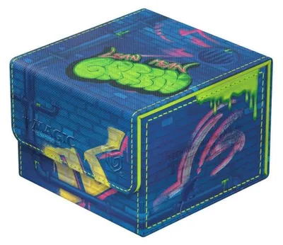 Productafbeelding van Sidewinder 133+ Xenoskin MTG Deckbox, "Sewer Walls" (TMNT)
