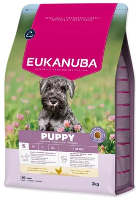 Obrázok produktu pre EUKANUBA pre šteniatka malých plemien bohatá na kuracie mäso 3kg