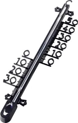 Image de Hama 00186405 Thermomètre d'environnement Indoor/outdoor Thermomètre d'environnement mécanique Noir (00186405)
