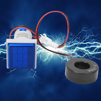 Obrázok produktu pre Napäťový prúdový merač, voltmeter, ampérmeter, indikátor frekvencie, elektrický merač striedavého prúdu