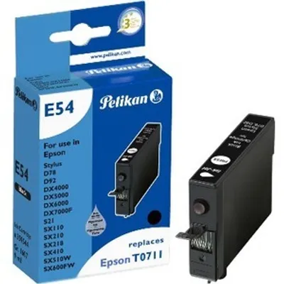 Produktbild von Pelikan E54, Schwarz, Tinte auf Pigmentbasis, 1 Stück(e)