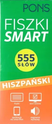 Zdjęcie produktu dla Fiszki Smart 555 Hiszpański W.2 Pons