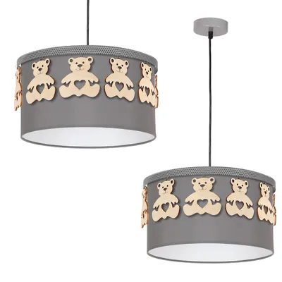 Immagine prodotto di Lampada a sospensione per bambini Teddy Bear 1xE27