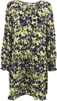 Produktbild von 31914 Tom Tailor, ,  Damen Volantskleid, Jersey, schwarz weiß gemustert, XL