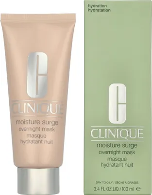 Produktbild von Clinique Moisture Surge Overnight Mask, Feuchtigkeitsspendende Maske, Frauen, Jeder Hauttyp, Feuchtigkeitsspendend, Nährend, Aufpolsterung, Creme, 100 ml