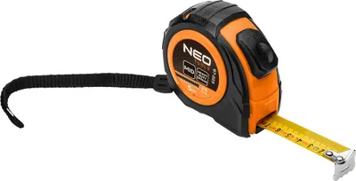 Image de Ruban à mesurer en acier 5m 25mm arrêt automatique NEO