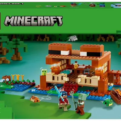 Immagine prodotto di Lego Minecraft 21256 The Frog House
