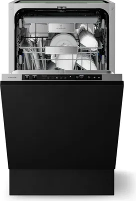Produktbild von Klarstein Velaire Spülmaschine 45cm - Vollintegriert, 10 Plätze, 6 Programme, Leise 42 dB, B , AquaStop, Einbauspülmaschine, Geschirrspüler