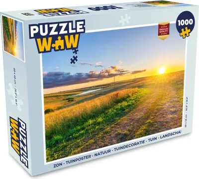 Obrázek produktu pro MuchoWow MuchoWow® Puzzle 1000 ks Slunce - Příroda - Krajina