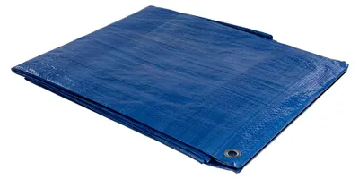 Produktbild von Abdeckplane 2,4 x 3 m, wasserdicht, reißfest, UV-beständig, mit rostfreien Metallösen
