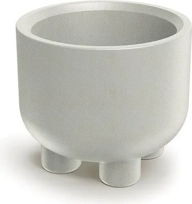 Immagine prodotto di Vaso da fiori con gambe MOLTA ROUND 40 cm - Colore: sabbia