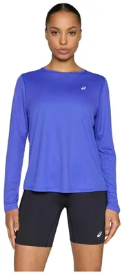 Produktbild von Langarmshirt Asics Camiseta ASICS Core manga larga azul ultra mujer für Damen