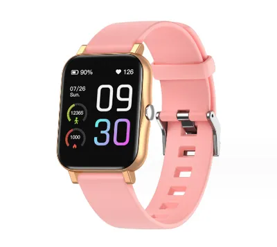 Produktbild von MODFU Smartwatch für Männer und Frauen 1.7 Zoll mit Bluetooth-Anrufen, integrierter Alexa, Blutsauerstoff-Herzfrequenz, Schlaf-Fitness-Tracker, 100 Sportmodi